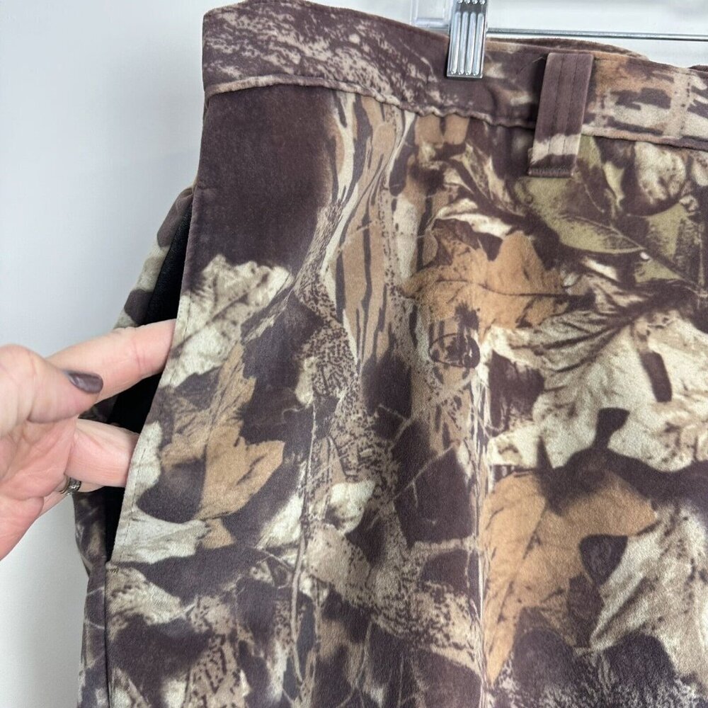 Vintage Woolrich Pants Mens XL Mossy Oak Break Up Camo Soft Shell‎ Lined Hunting - Picture 7 of 16